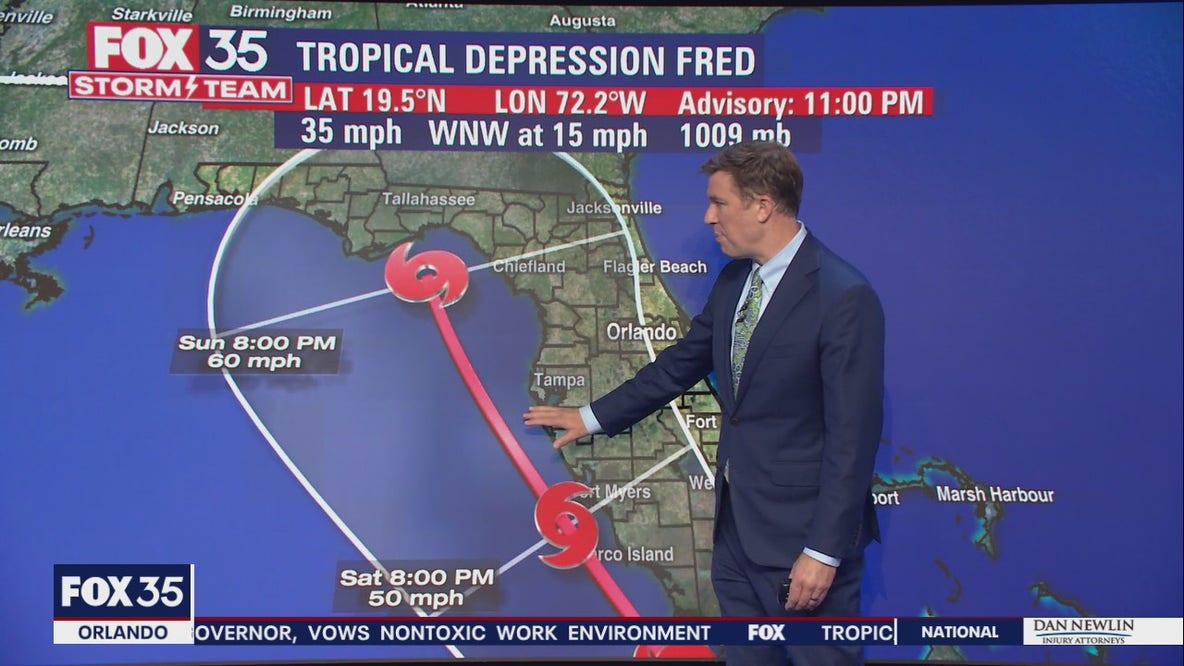 Tracking the Tropics: Tropical Depression Fred